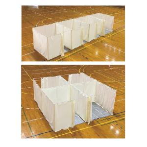 間仕切りスペース 高さ180c 間仕切り 避難...の詳細画像2