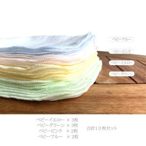 日本製 ガーゼハンカチ 赤ちゃん 25c×25...の詳細画像2