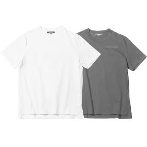 リブニール Tシャツ Suvin Giza クルーネック 半袖 T-Shirt Revenir 