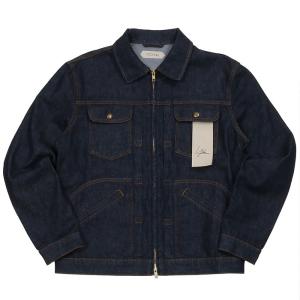 YCHAI イカイ GIUBBINO トラッカーブラックデニムジャケット Gジャン 