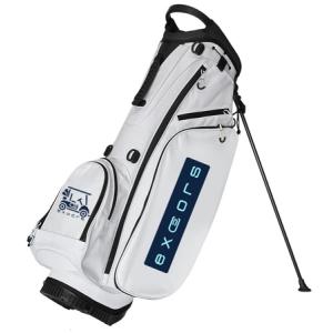 excors エクスコアーズ Stand Bag スタンドバッグ White/Navy/Lt.Blue｜excorsgolf