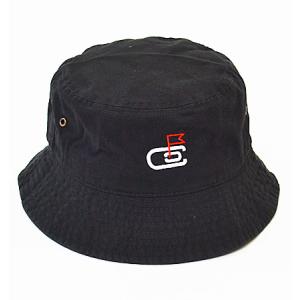 SALE!! excors エクスコアーズ Cotton Bucket Hat Black バケットハット