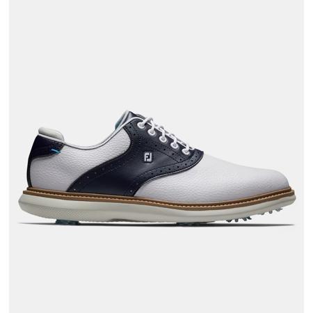 FootJoy フットジョイ Traditions #57899 White/Navy ゴルフスパイ...