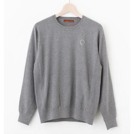 SALE!! PERFECT TAN コットンカシミヤプルオーバー Gray