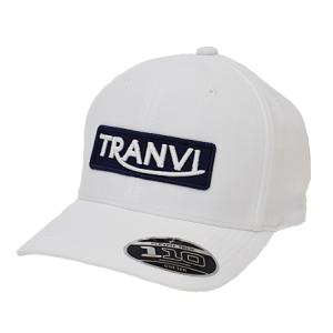 Tranvi トランヴィ FLEXFIT 110P 3D Cap White/Navy パフォーマンスキャップ