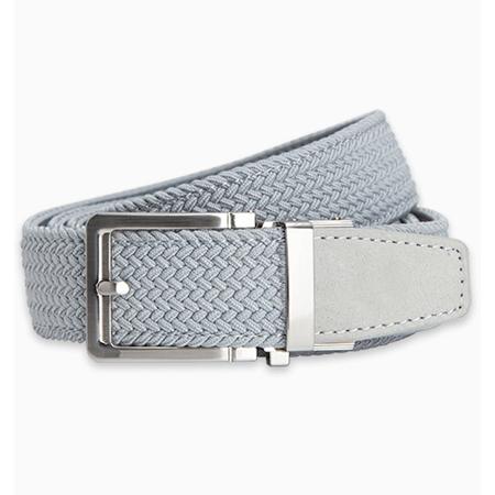 Braided Cool Grey ラチェット式ベルト