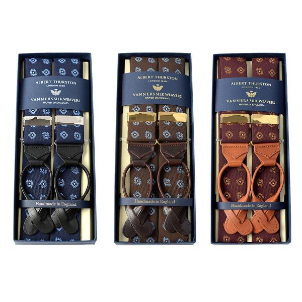 ALBERT THURSTON サスペンダー 200周年記念 VANNERS Wネーム 当店限定企画...