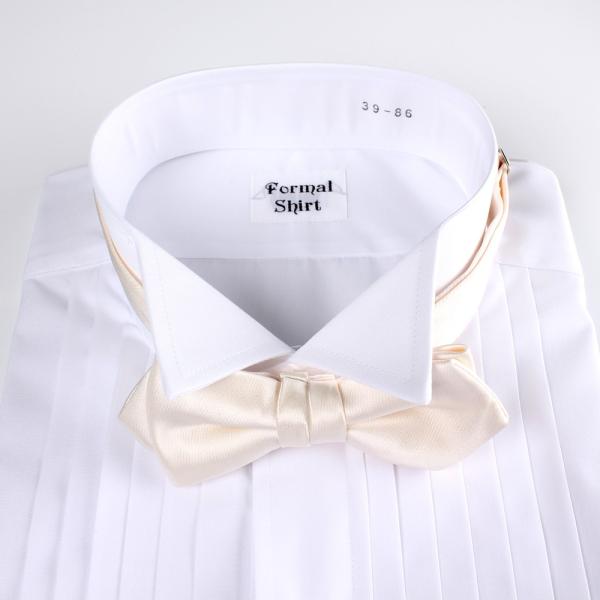 蝶ネクタイ EXCY FORMAL  オフホワイト フォーマル剣 拝絹 日本製