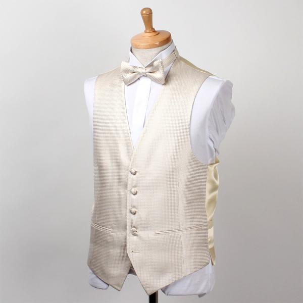 ベストセット EXCY FORMAL  VANNERS メンズフォーマルベストセット  千鳥格子 シ...