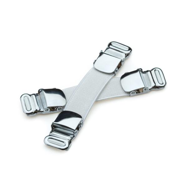 EXCY FORMAL  日本製シャツガーター 白 簡単クリップ式