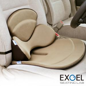 モニートツーリング セット ADK-5161 クッション 座布団 エクスジェル 父の日 プレゼント 日本製 自動車 長距離 カー用品 腰痛対策