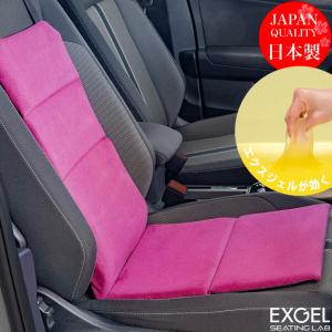 エクスジェル ハグドライブ シートクッション ブラック HUD02-BK