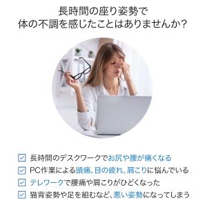 座椅子 おしゃれ 高級 腰痛 骨盤 ハイバック...の詳細画像1