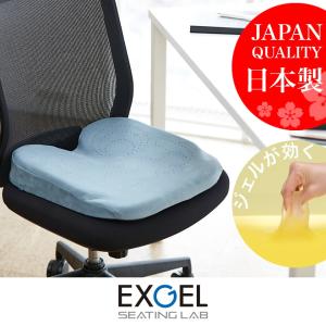 エクスジェル メーカー公式 EXGEL アウルカンフィ3Dプレミアム OWF12 日本製 クッション ジェルクッション 腰 腰痛 腰痛対策 体圧分散 テレワーク