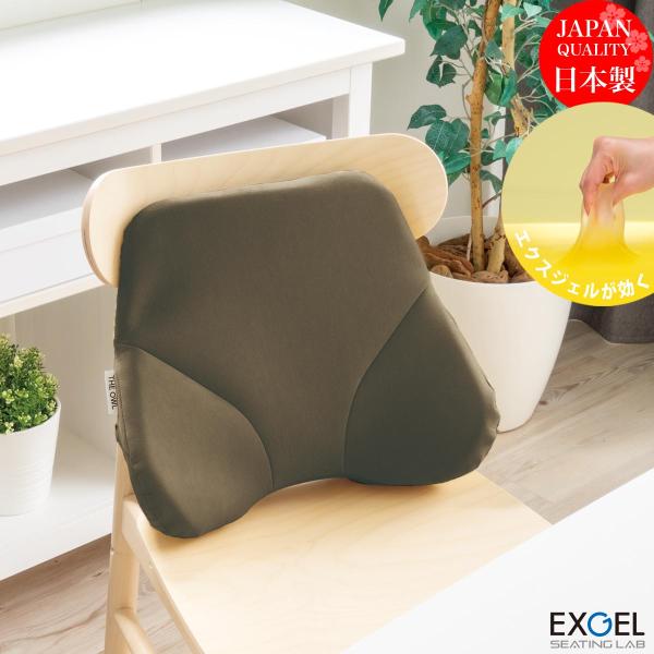 ジェルクッション クッション 腰 腰痛 腰痛対策 背当て テレワーク エクスジェル メーカー公式 E...