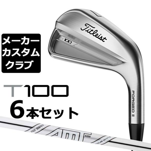 【メーカーカスタム】タイトリスト T100 2023 アイアン 右用 6本セット(#5-P) AMT...