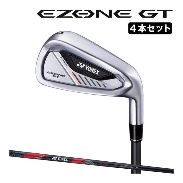 ヨネックス EZONE GT アイアン4本セット(＃7-PW) メンズ 右用 RK 04GT カーボ...