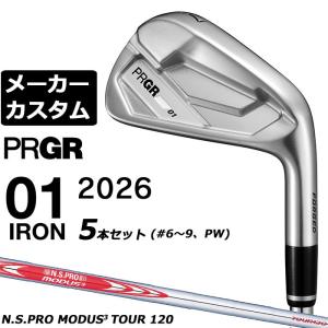 PRGR（プロギア） 日本仕様 2026 PRGR 01 #6-PW 5本 アイアンセット