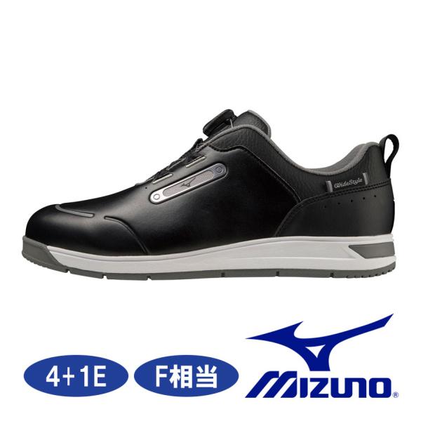 ミズノ MIZUNO ワイドスタイル WG ボア ブラック 51GQ2270 メンズ 4+1E F相...