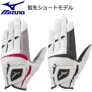 MIZUNO(ミズノ) W-GRIP-ダブルグリップ- 指先ショートタイプ ゴルフ グローブ メンズ (左手用) 5MJMS051