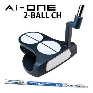 【即納可能】オデッセイ Ai-ONE パター 右用 STROKE LAB 90 スチールシャフト 2-BALL CH Ai-ONE Pistolグリップ ゴルフ 2024 ODYSSEY 日本正規品｜exgolf