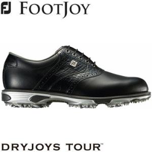 FOOTJOY(フットジョイ) DRYJOYS TOUR lace 2019 メンズ ゴルフシューズ 53678 ブラック (W) =