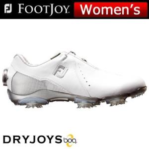 FOOTJOY(フットジョイ) DRYJOYS Boa for women 2018 レディース ゴルフシューズ 99068 ホワイト/シルバー (W) =