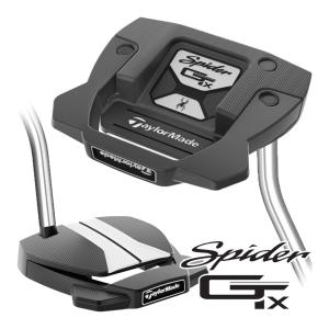 テーラーメイド SPIDER スパイダー GT X ブラック シングルベンド パター 右用 メンズ ゴルフ TaylorMade 2023年モデル｜exgolf