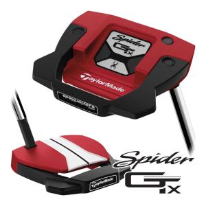 テーラーメイド SPIDER スパイダー GT X レッド スモールスラント パター 右用 メンズ ゴルフ TaylorMade 2023年モデル｜exgolf