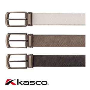 キャスコ ヘビ柄ベルト メンズ KBT-2339B サイズ調整可能 ゴルフ 2023年モデル Kasco｜exgolf