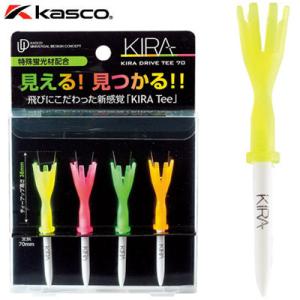 Kasco KIRA ドライブティー70 4本入り 147459