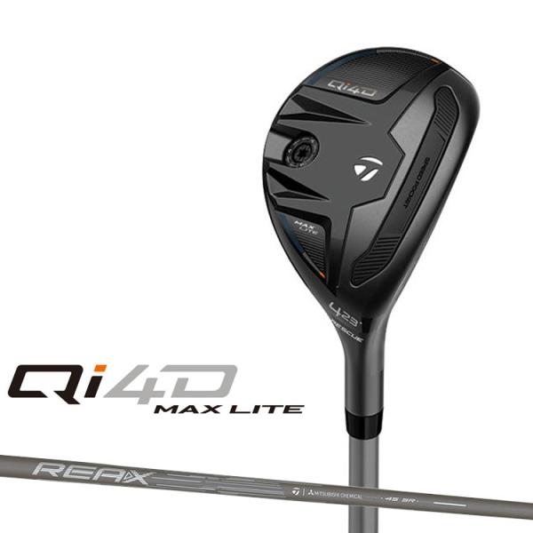テーラーメイド Qi4D MAX LITE レスキュー 右用 REAX 45 カーボンシャフト日本正...