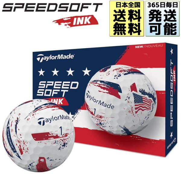 スピードソフト インク USA 2026 ゴルフボール 1ダース(12球) SPEEDSOFT IN...