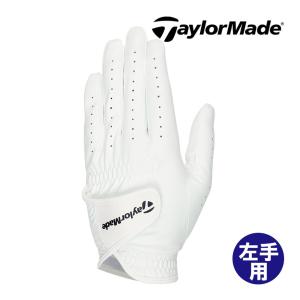 【即納可能】テーラーメイド T-フレックス グローブ 左手用 メンズ UN162 ホワイト ゴルフ 2024年モデル TaylorMade｜exgolf