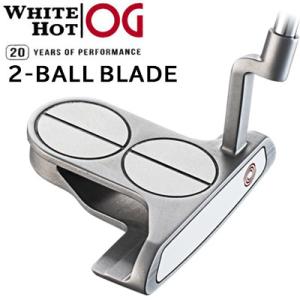 オデッセイ WHITE HOT OG -ホワイト ホット オージー- 2-BALL BLADE TOUR LINED パター スチールシャフト [日本正規品][2022追加モデル][ODYSSEY]｜exgolf