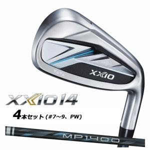 XXIO ダンロップ ゼクシオ14 アイアン 4本セット(＃7〜9、PW) MP1400 