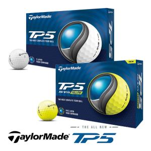 日本全国送料無料 テーラーメイド 2024 TP5 ゴルフ ボール 1ダース(12球) TaylorMade｜exgolf