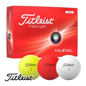 日本全国送料無料 タイトリスト 2024 TRUFEEL ゴルフ ボール 1ダース(12球) トゥルーフィール Titleist｜exgolf