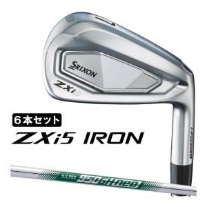 ZXi ZXi5 ブラッククロム アイアン6本set(5I-PW)[5P]スリクソンSRIXON