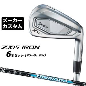 SRIXON ダンロップ スリクソン ZXi5 アイアン 6本セット ＃5〜9、PW