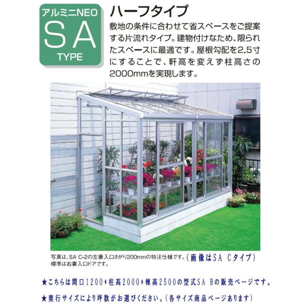 設置工事込/地域により送料別途要見積　　アルミニネオ　SAB-3　　SAタイプ　ハータイプ（2.1坪...