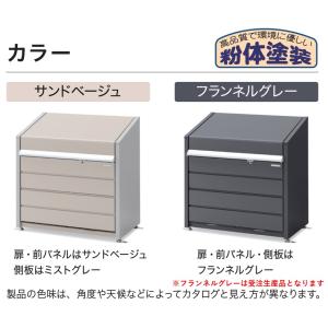 イナバ物置 ダストボックス・ミニ(800Lタイ...の詳細画像2