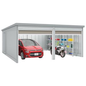イナバガレージ　ガレーディア　2台収納タイプ　GRN-3157JL-2（ジャンボ/一般型）