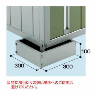 イナバ物置　 イナバ物置 オプション コンクリート用型枠 4ヶ所用 : エクシーズYahoo