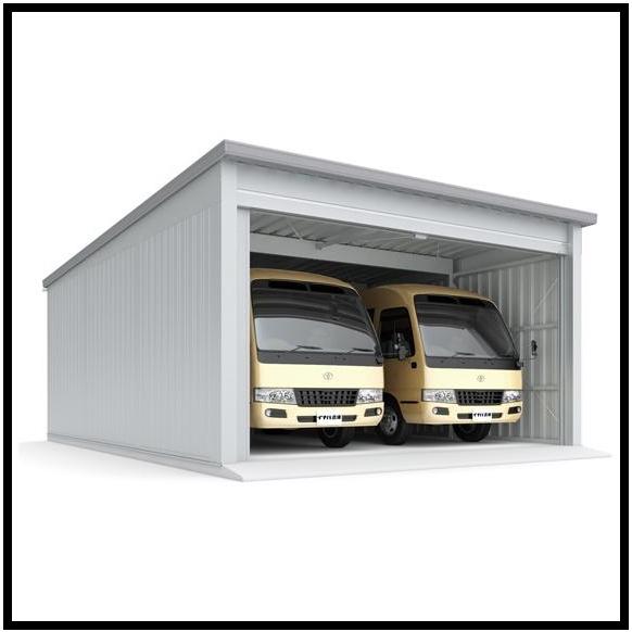 イナバガレージ　倉庫・ガレージ　SGN-386TPB-2（トール/一般型/ベタ基礎）