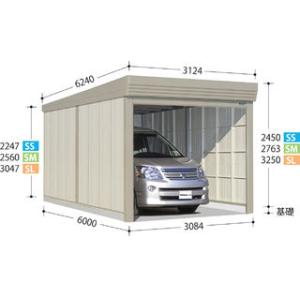 タクボ物置　ガレージ倉庫　ベルフォーマ　SL-3160（一般型・標準屋根）　高さ3250