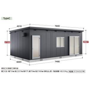 イナバマルチスペース　コモ・スペース　SS3-7542JPC（一般型/typeC）
