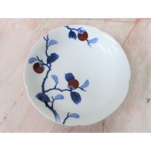 古伊万里焼 鉢 染錦見込鳳凰丸紋高台鉢 item no.2f434 : ハマダヤ食器