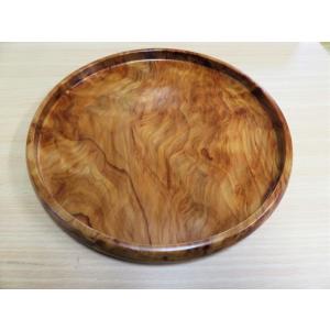 盆 丸盆 小盆 木製 屋久杉 お盆 長寿 ギフト 天然木 お祝い 和風 : EX