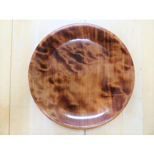 盆 丸盆 木製 屋久杉 お盆 長寿 ギフト 天然木 お祝い 和風 : EX.mart